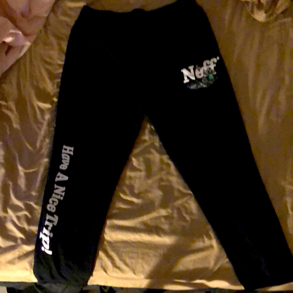 Selling “have a nice trip” sweat pants
